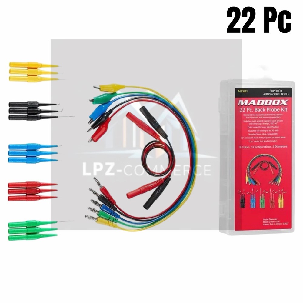 MADDOX Back Probe Kit, 22-Piece