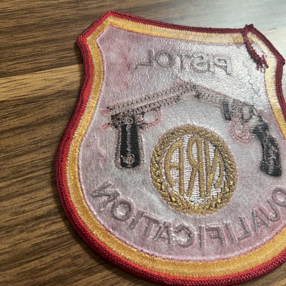 NRA Handgun Qualification Program Patch Marksmanship Award Badges