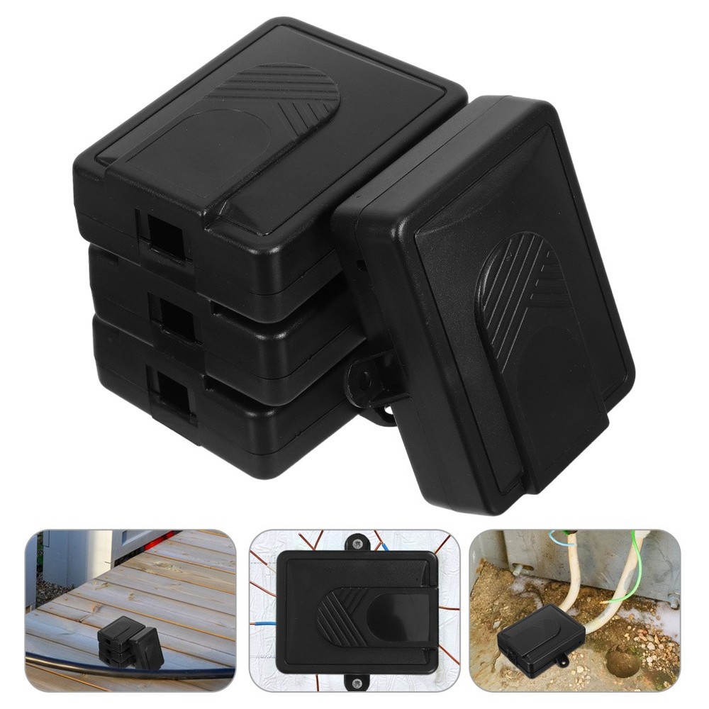 4 Pcs Electronic Project Enclosure Case Waterproof Junction Cases