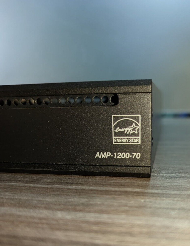 Crestron AMP-1200-70 Single-Channel Modular Power Amplifier, "Read Desc".