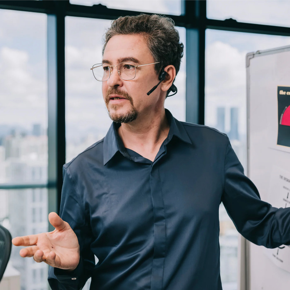 SHOKZ OpenComm - Open-Ear Bone Conduction Headphones, Wireless Computer Headsets