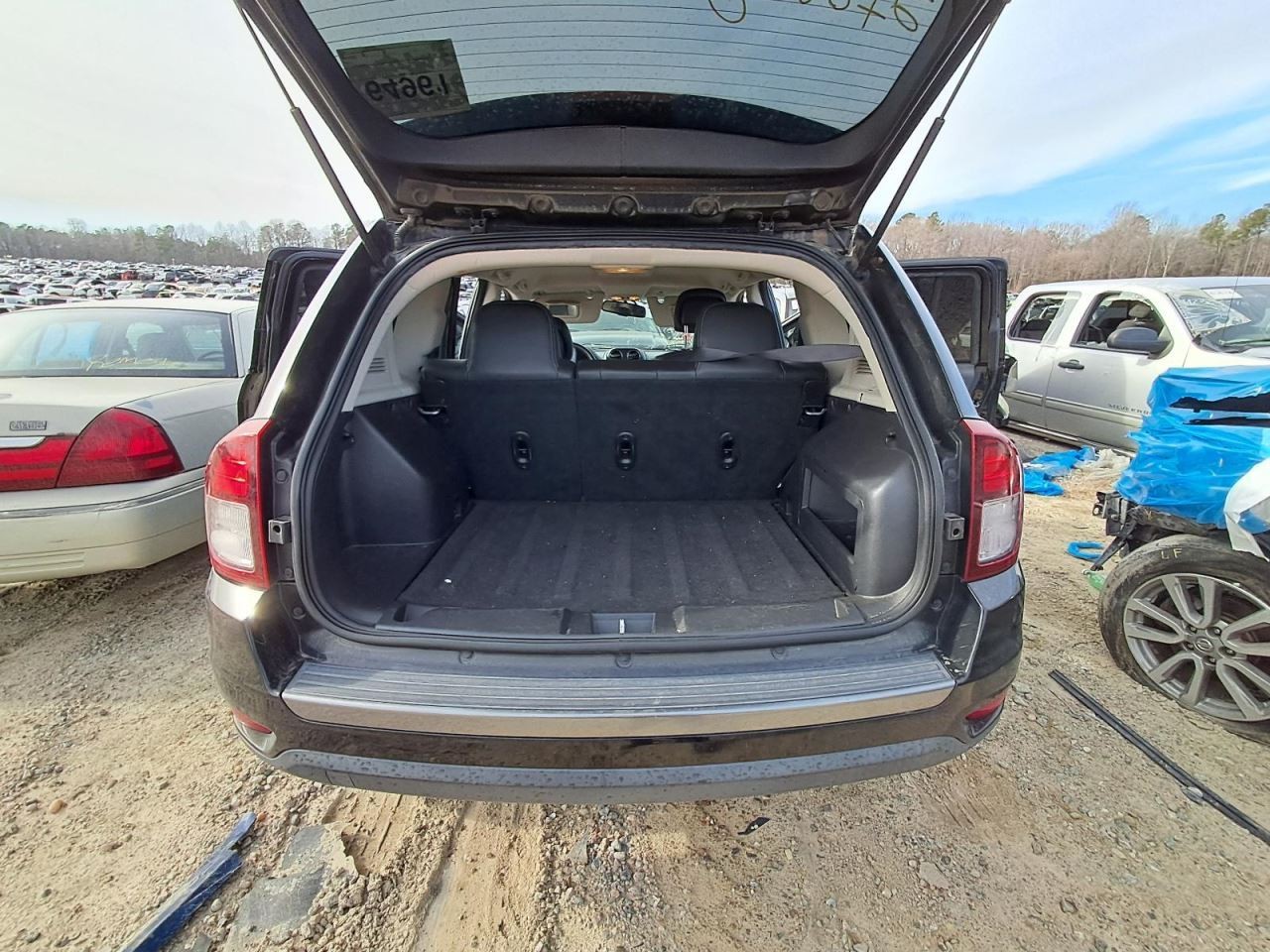 2017 Compass Driver Side Curtain Roof Airbag Used OEM 95000 Miles 253-03327L