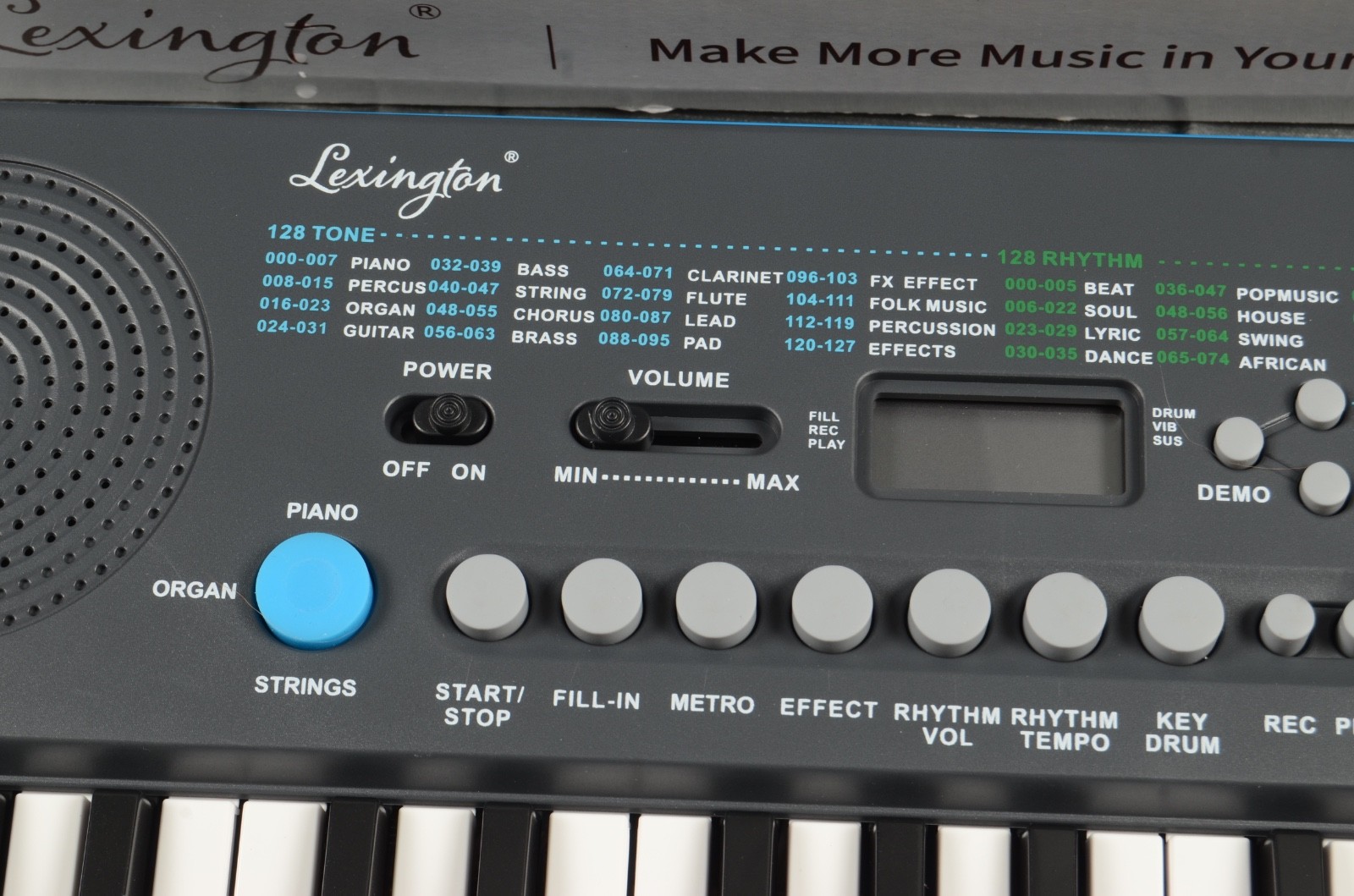 Lexington EK3282 32-Key Mini Electric Portable Keyboard, Open Box