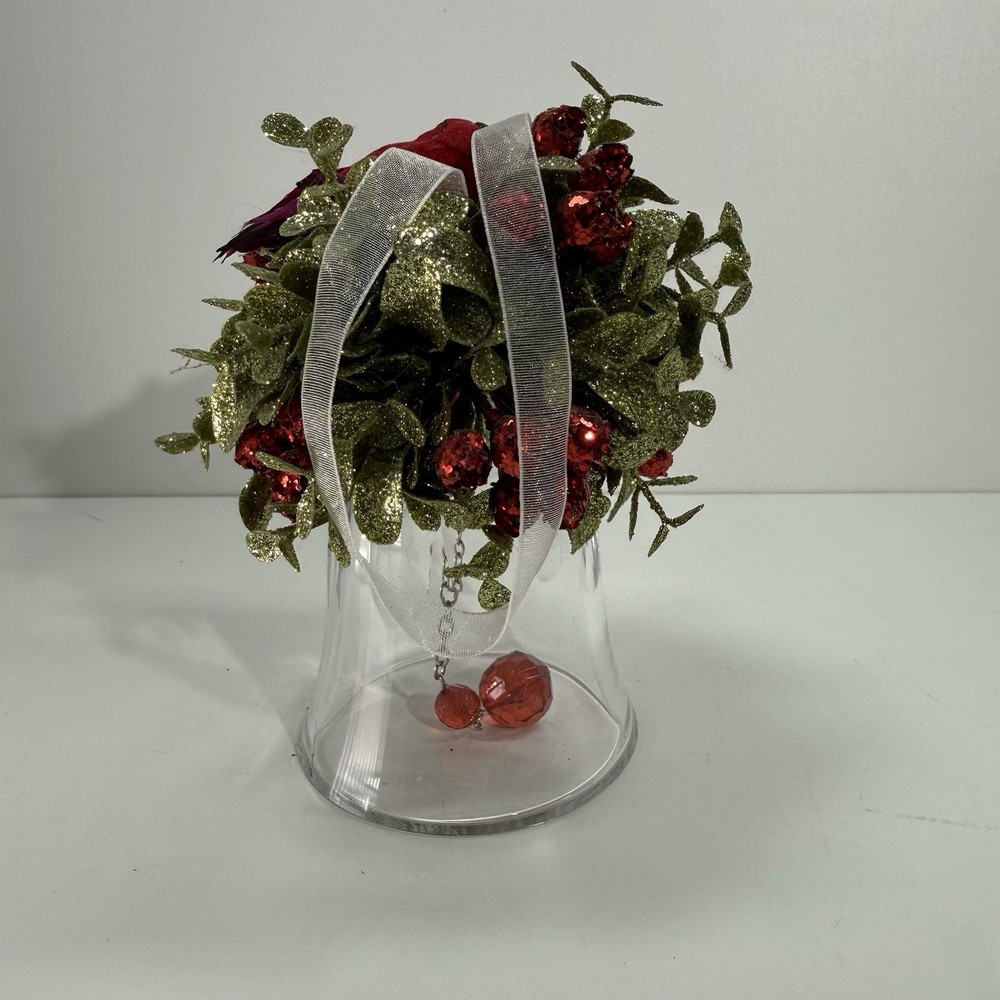 Kissing Krystal Mistletoe Bell