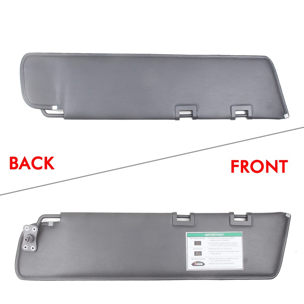 Inner Left Sun Visor Shade Assembly For Freightliner Cascadia 2007-2017 2009 1PC