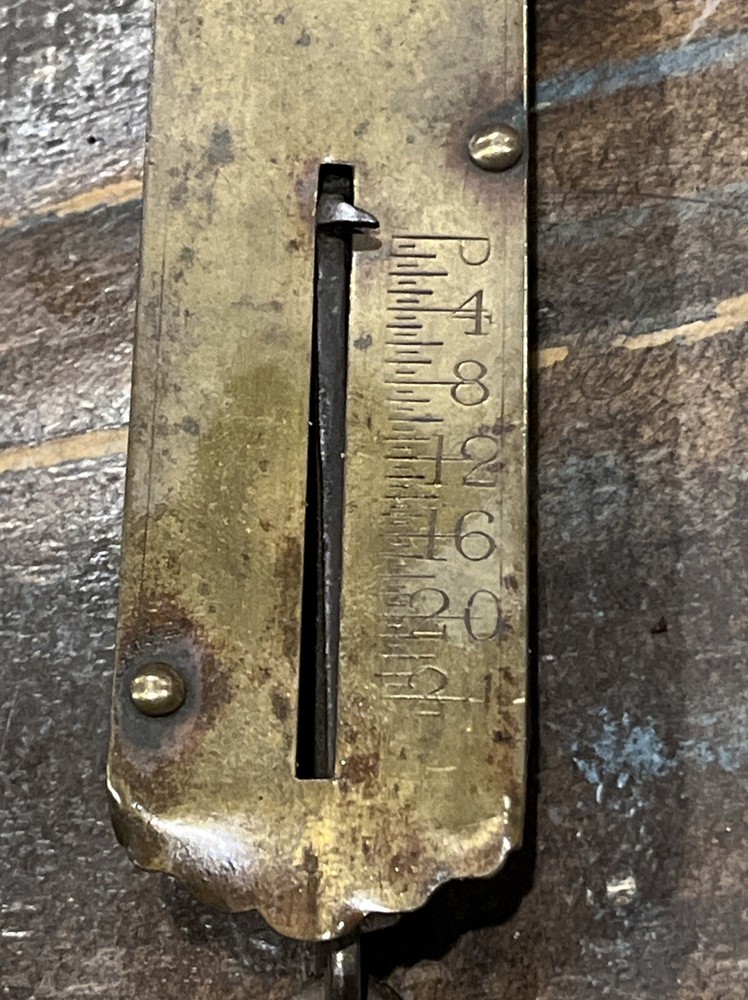 Antique Chatillon's Improved Spring Balance Scale 25lb