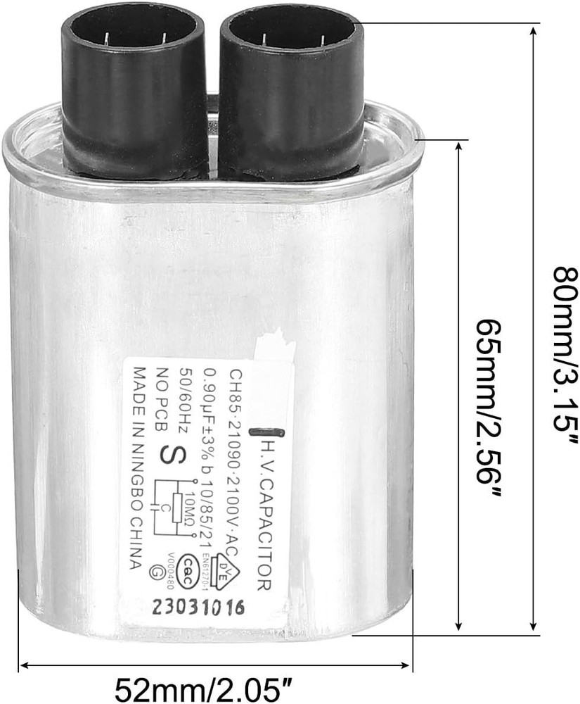 MECCANIXITY Microwave Capacitor Replacement High Voltage Oven Capacitor...