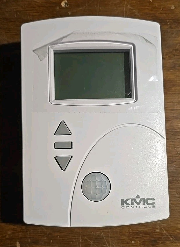 KMC STE-9201W NetSensor: Temperature, Occupancy, White