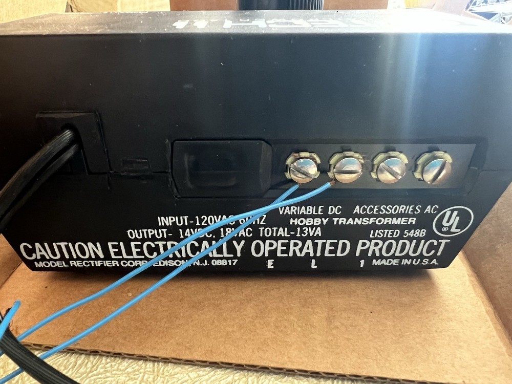 MRC Tech II Rail Power 1400 Model Train Control In Box Untested