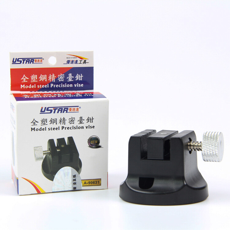 Desktop Model Steel Precision Vise (Length: 4cm,Width:2.5cm,Height:2.5cm)