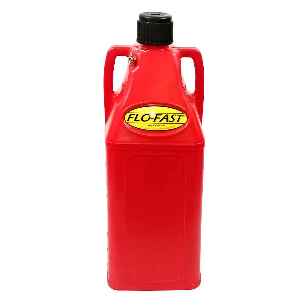 FLO-FAST 10.5 Gallon Gasoline Container - RED