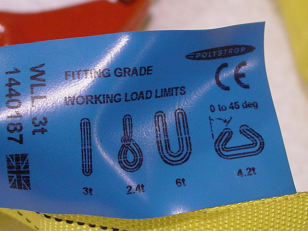 3 TON SLING/CHOKER WITH CARTEC CA10 3/8" EYE HOOK AND LATCH