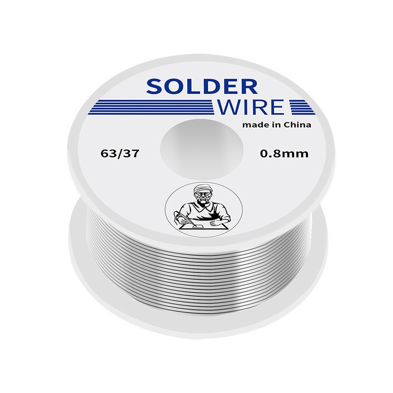 63/37 Tin Lead Rosin Core Flux Solder Wire Electrical Solderding 0.8-1.2MM 100G