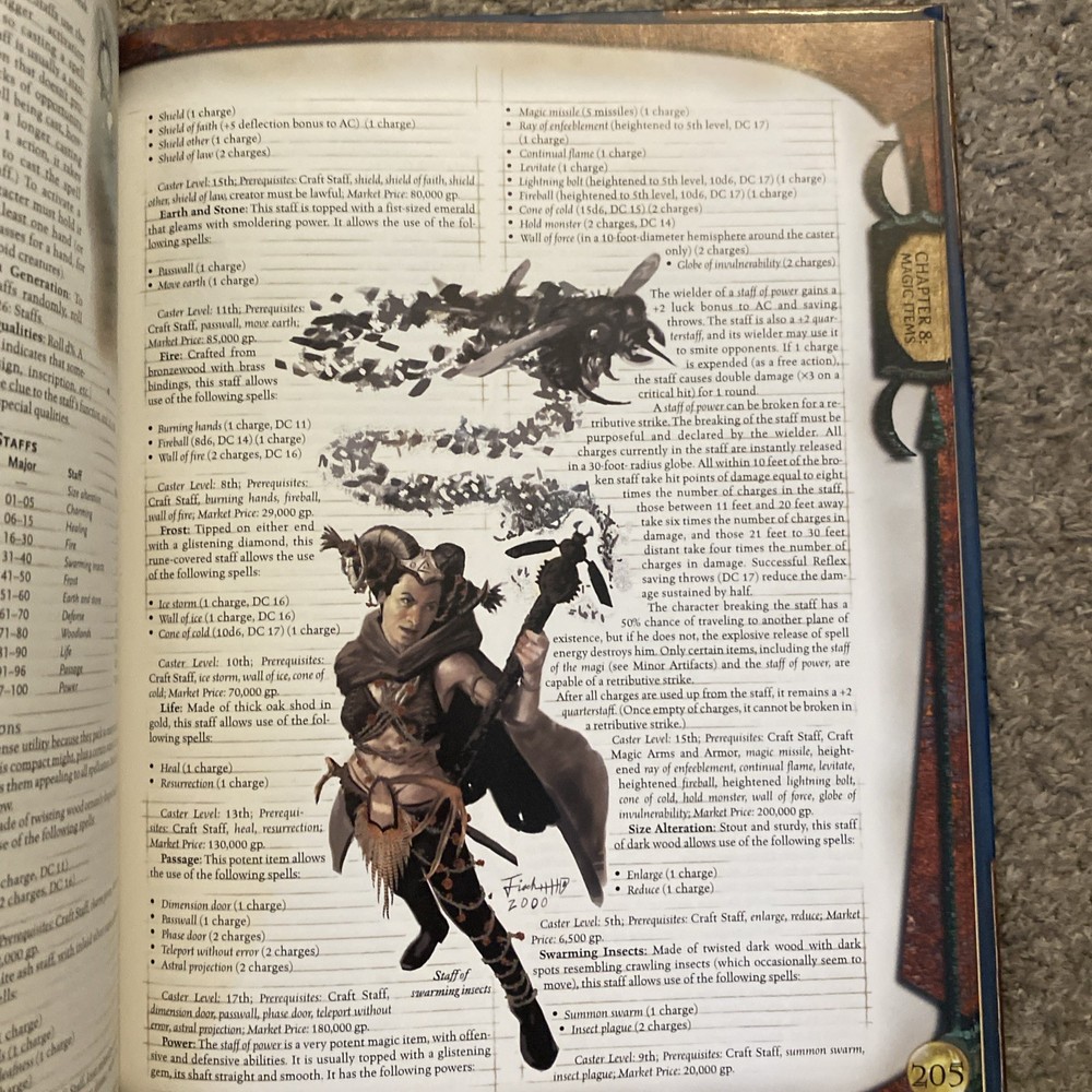 Dungeons & Dragons 3rd Edition Dungeon Masters Guide Core Rulebook 2 (D&D, 2000)