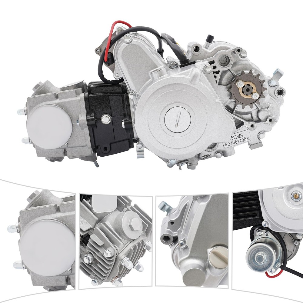 110CC 4-Stroke Engine Motor 4 Speed Complete Kit for ATV Quad Kart