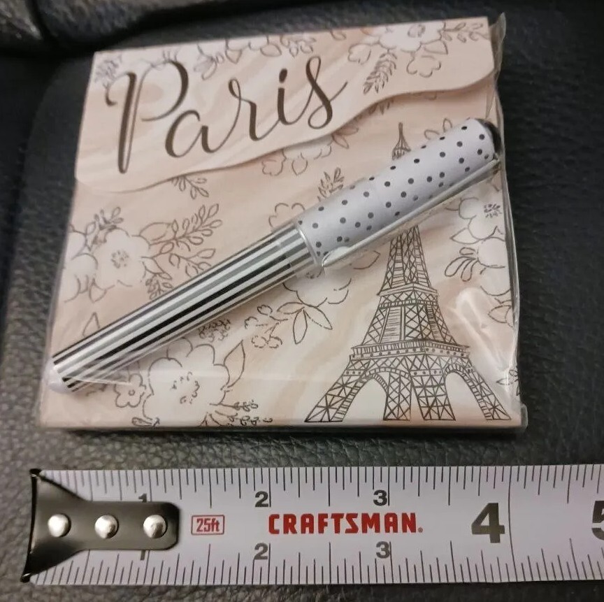 PARIS notepad With Pen Set by Lady Jayne, NEW