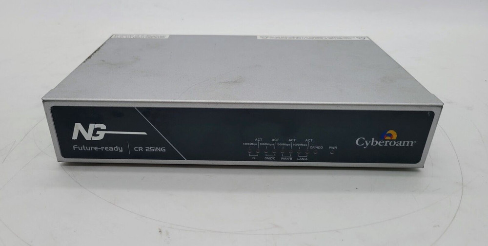 Cyberoam CR 25iNG Hardware Firewall Model SCB-6979
