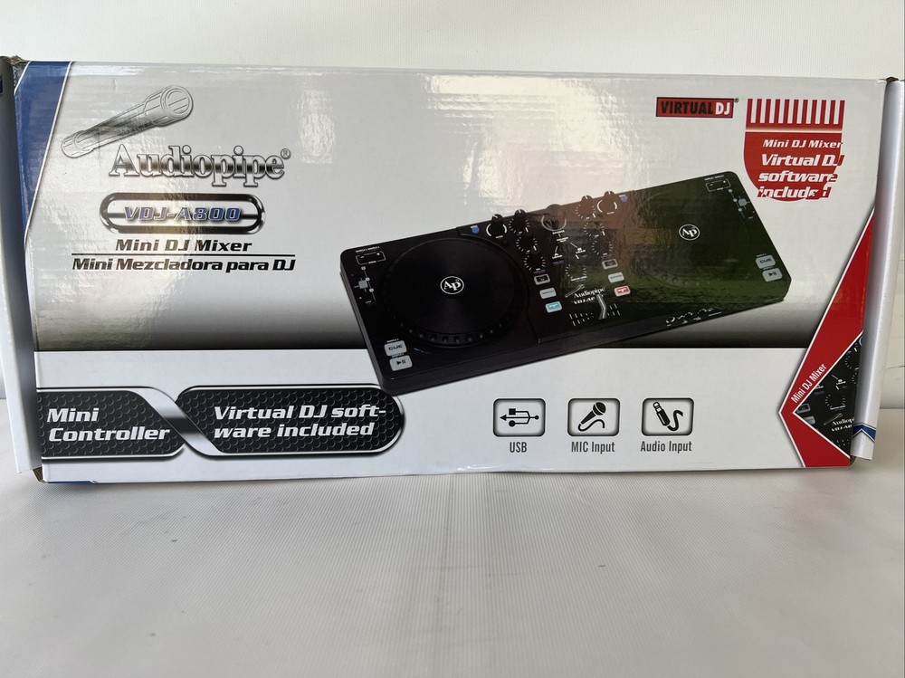 Audiopipe Van-a800 Mini Do Mixer Controller Do Soft Ware Included New