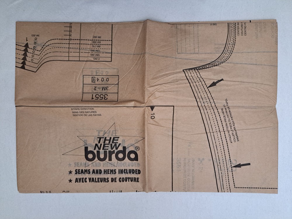 Burda Pattern - Christening Coordinates (3Mo-2Yr) #3351 - Uncut