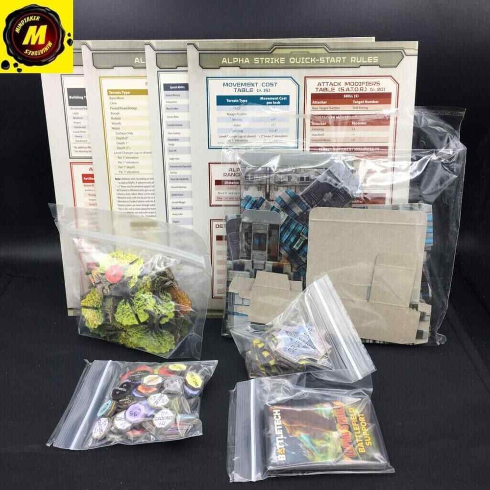 BattleTech: Alpha Strike Box Set (No Minis) (Partial) - #141090 - Battletech