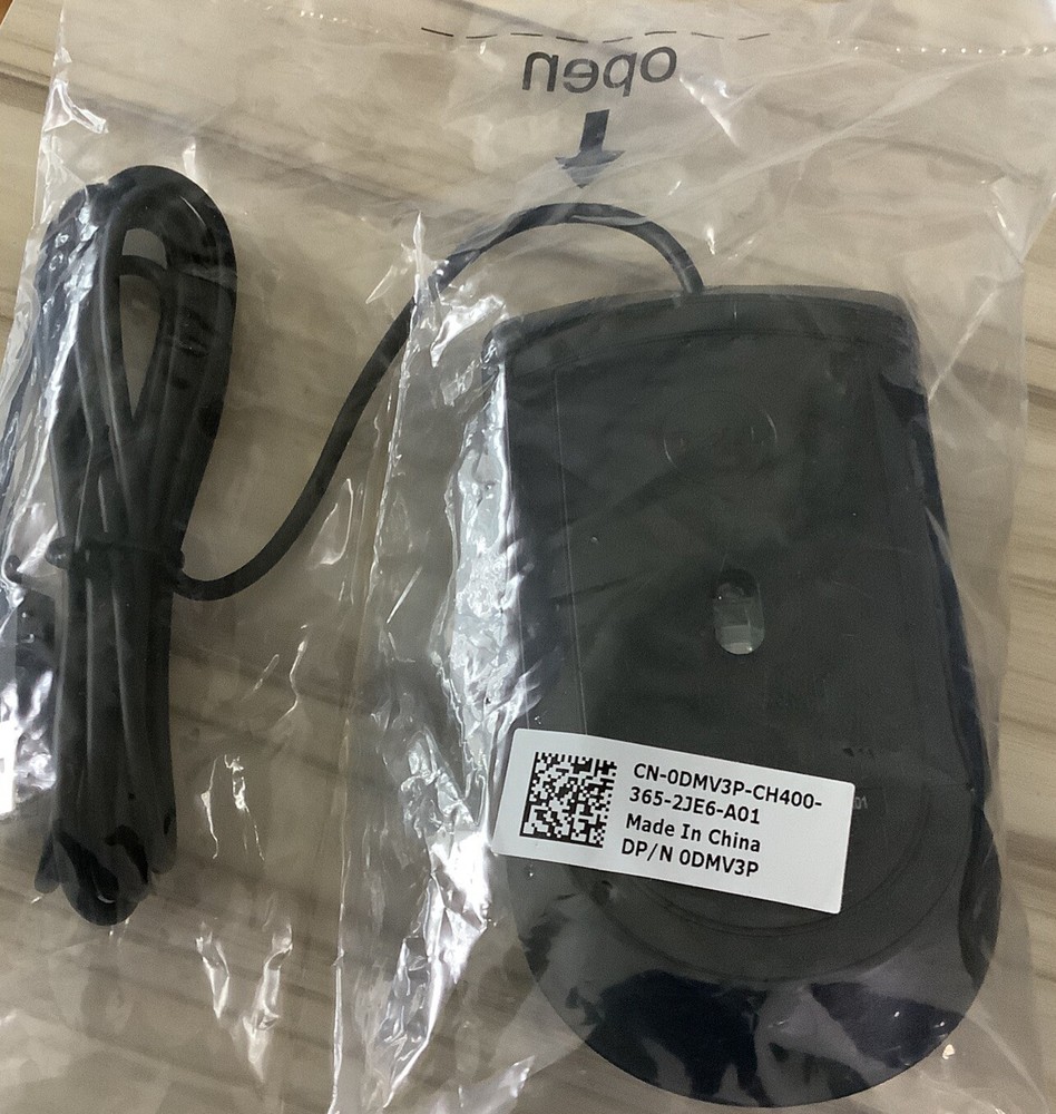 Dell Black USB Optical Mouse W/scroll Wheel CN-ODMV3P-CH400