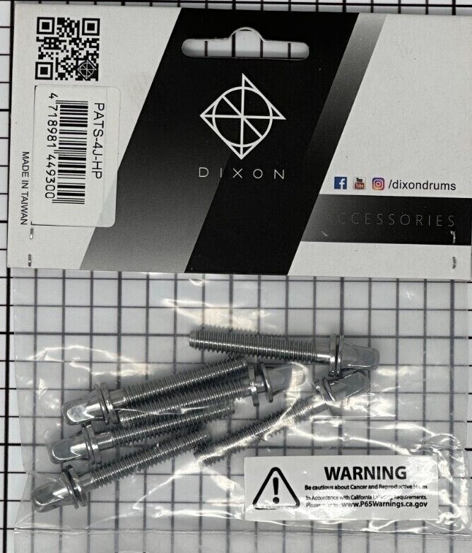 Drum Tension Rods & Replacement Washers