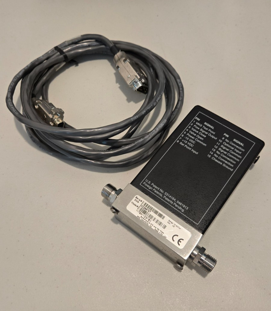 MKS 1179A11CG1BV Mass-Flo Controller with CB259-5-10 Cable