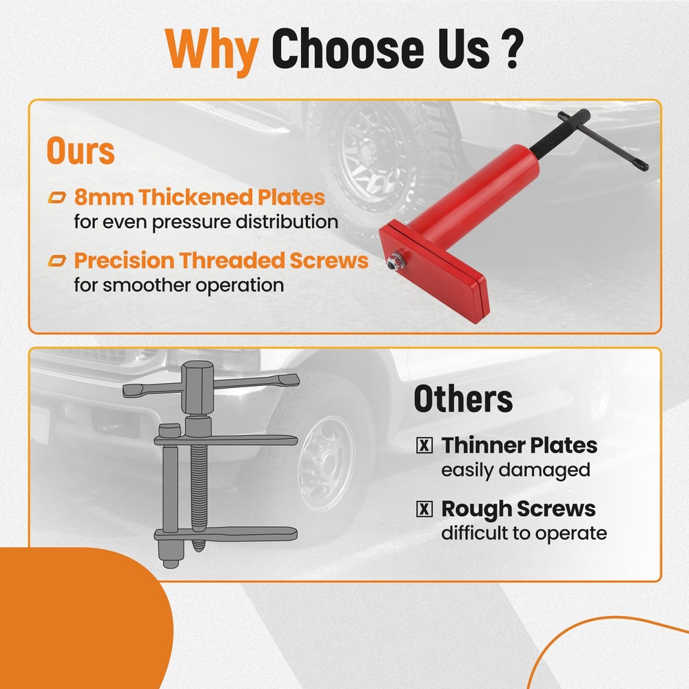 Multi-Piston Brake Caliper Piston Compressor Press Tool for 1 2 4 6 Piston