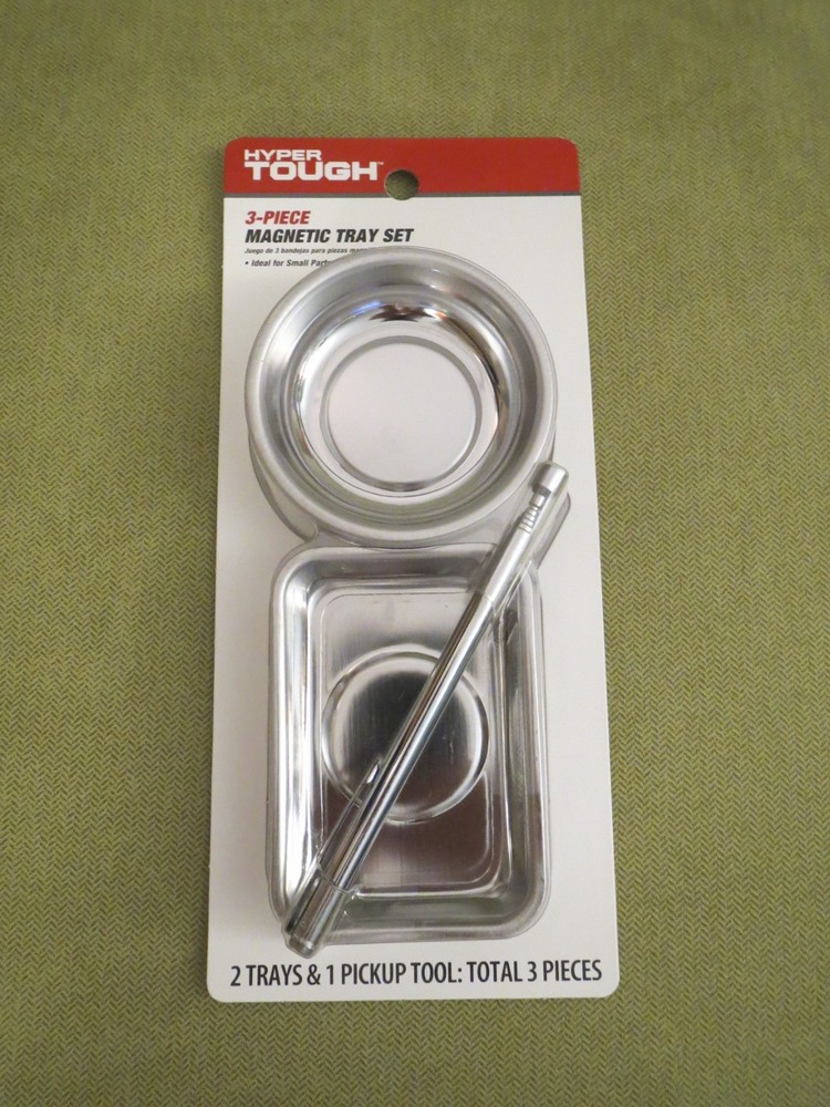 Hyper Tough 3-piece Small Magnetic Tray Set