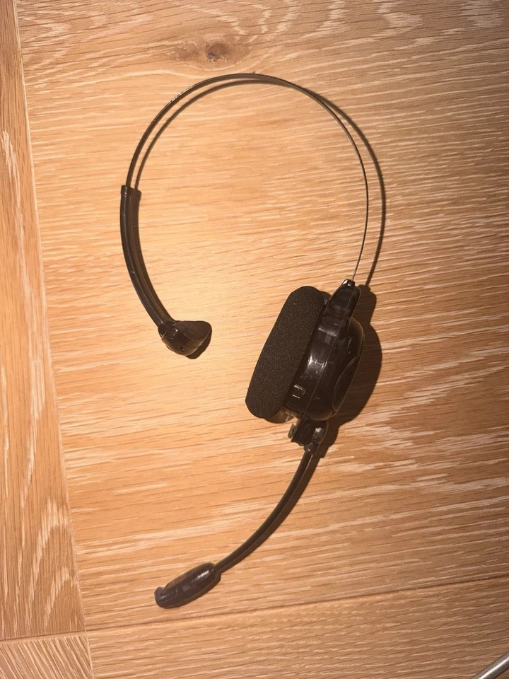 UNTESTED HME HS6200 Wireless Headset Drive Thru W/ Battery/UNTESTED NOT /WORKING