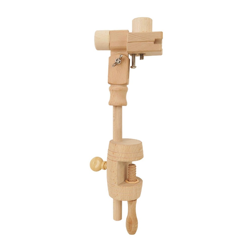 Adjustable Embroidery Hoop Stand Clamp Rotatable Table Cross Stitch Frame