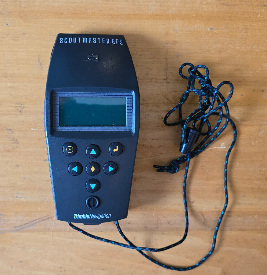 TRIMBLE SCOUTMASTER GPS Global Navigation System P/N 17737-05