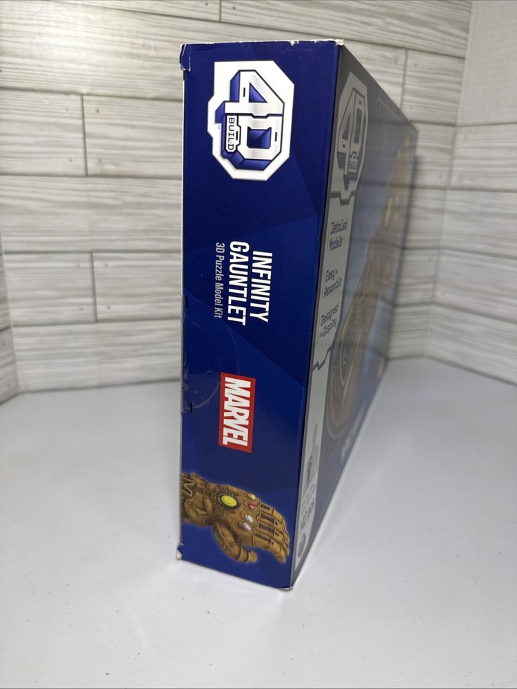4D Build: Marvel Studios “Infinity Gauntlet” Spin Master Puzzle Model Kit, NEW!