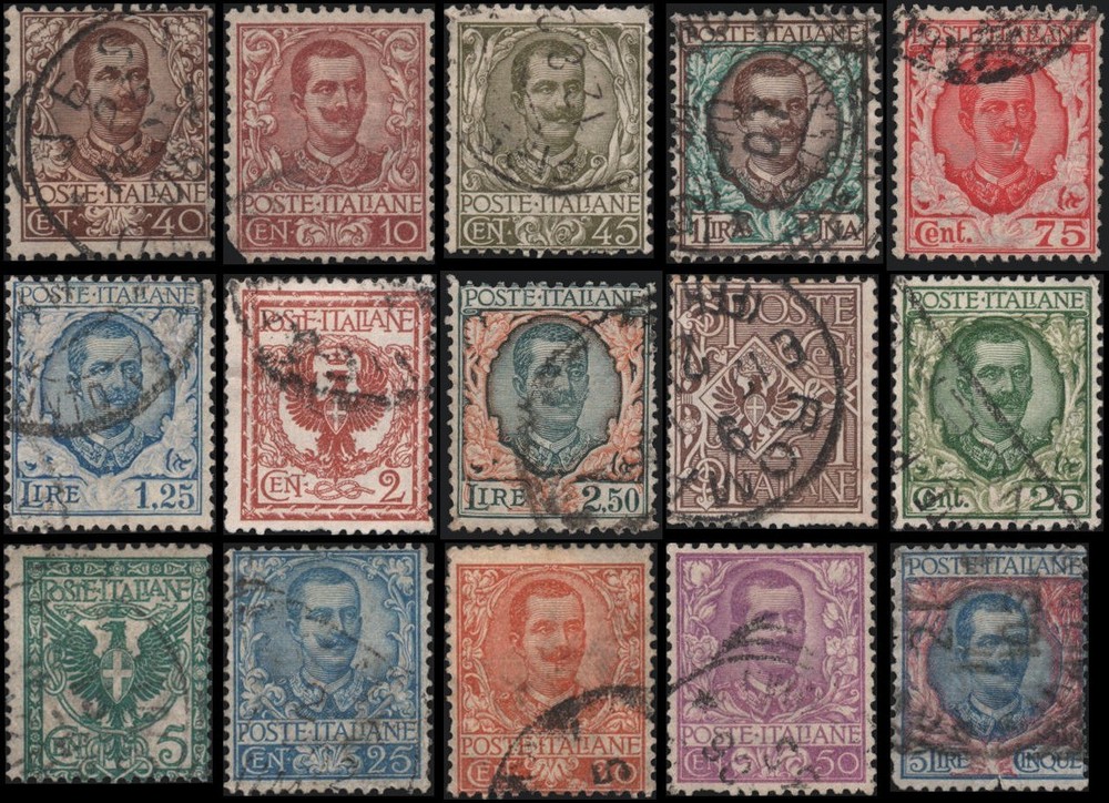 Italy #76//91 set Used