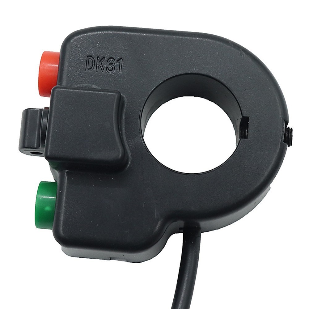 Replacement handlebar switch for scooters and bicycles with 7/8 handlebars