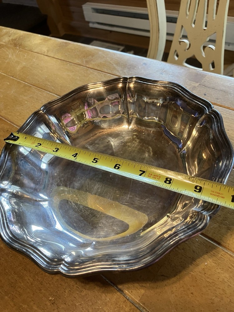 Vintage Chippendale Style Serving Bowl
