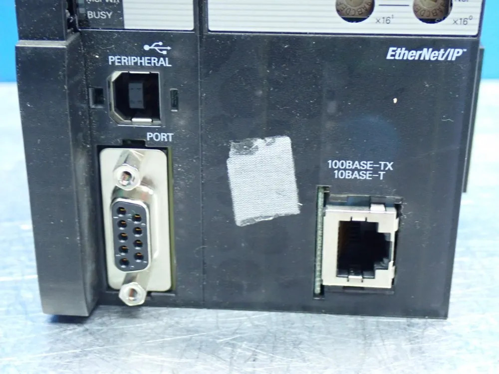 OMRON CJ2H-CPU64-EIP CJ-SERIES CPU MODULE UNIT 160K DATA MEMORY CAPACITY, 25