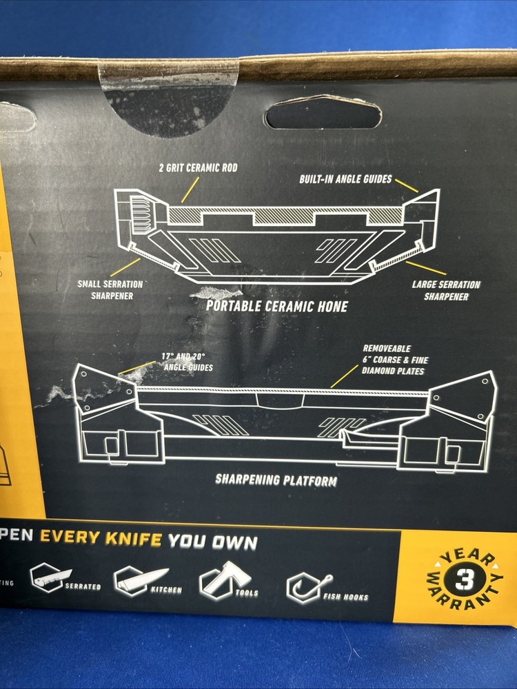 Work Sharp WSGSS Guided Sharpening System Benchtop Honing Kit New