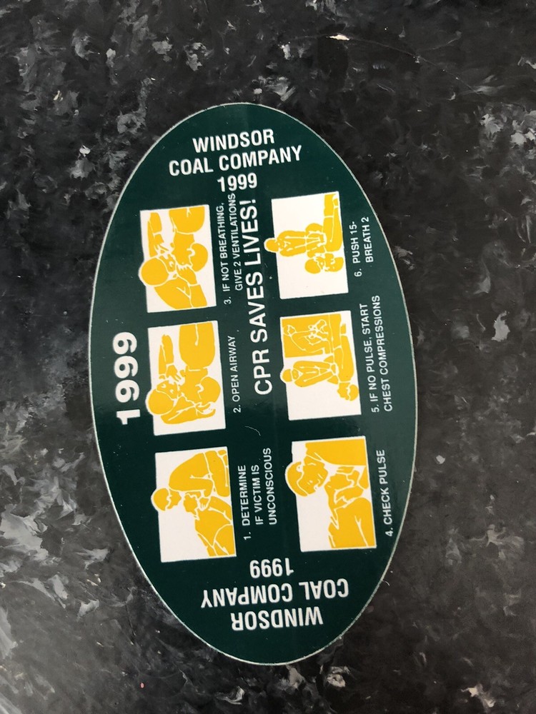 coal mining stickers Nice Older Coal Company