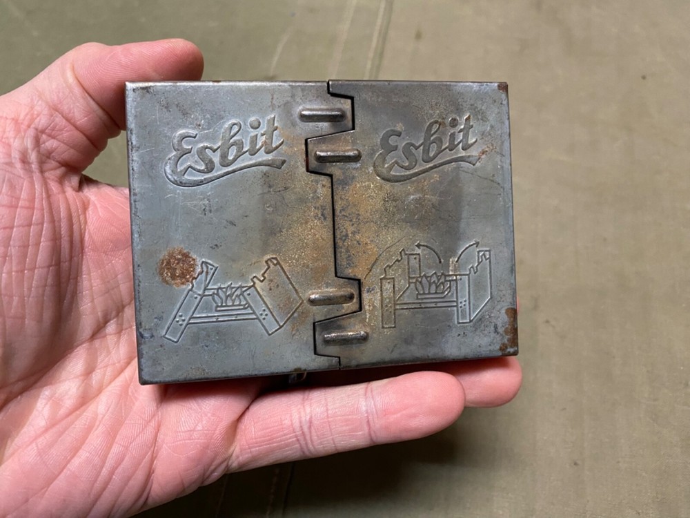 ORIGINAL WWII GERMAN M31 ESBIT PERSONAL SOLDIER FIELD STOCK