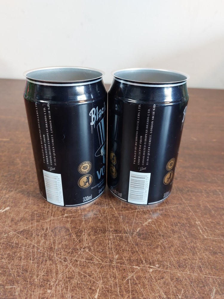 BLACK DEATH VODKA Slash AC/DC 330ml Empty Can