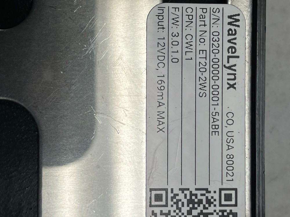 WaveLynx 1-Gang Wallmount Access Card Control Reader ET20-2WS-LFE1-CWL1