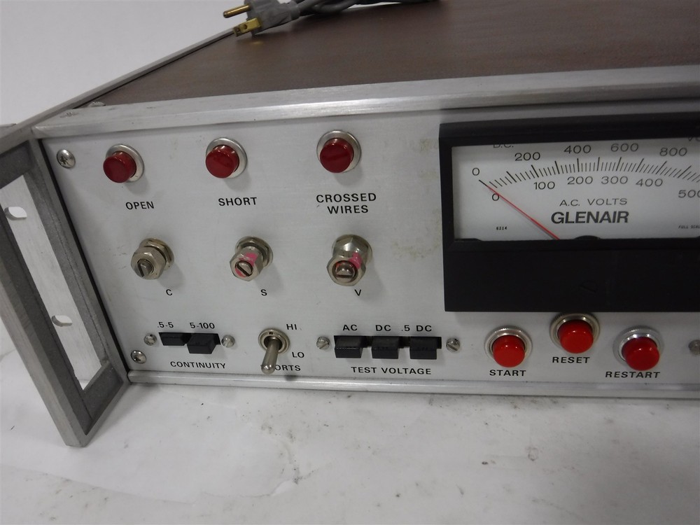 Used Glenair Model VJ2000C-10 High Voltage Cable Tester 3E