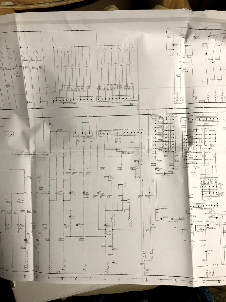 Bally Loop The Loop Pinball Machine Schematic