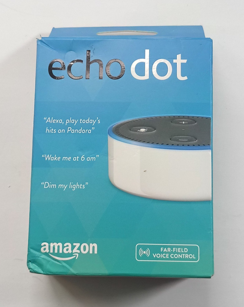 NEW/SEALED! / Amazon Echo Dot (2nd Generation) Smart Assistant - White