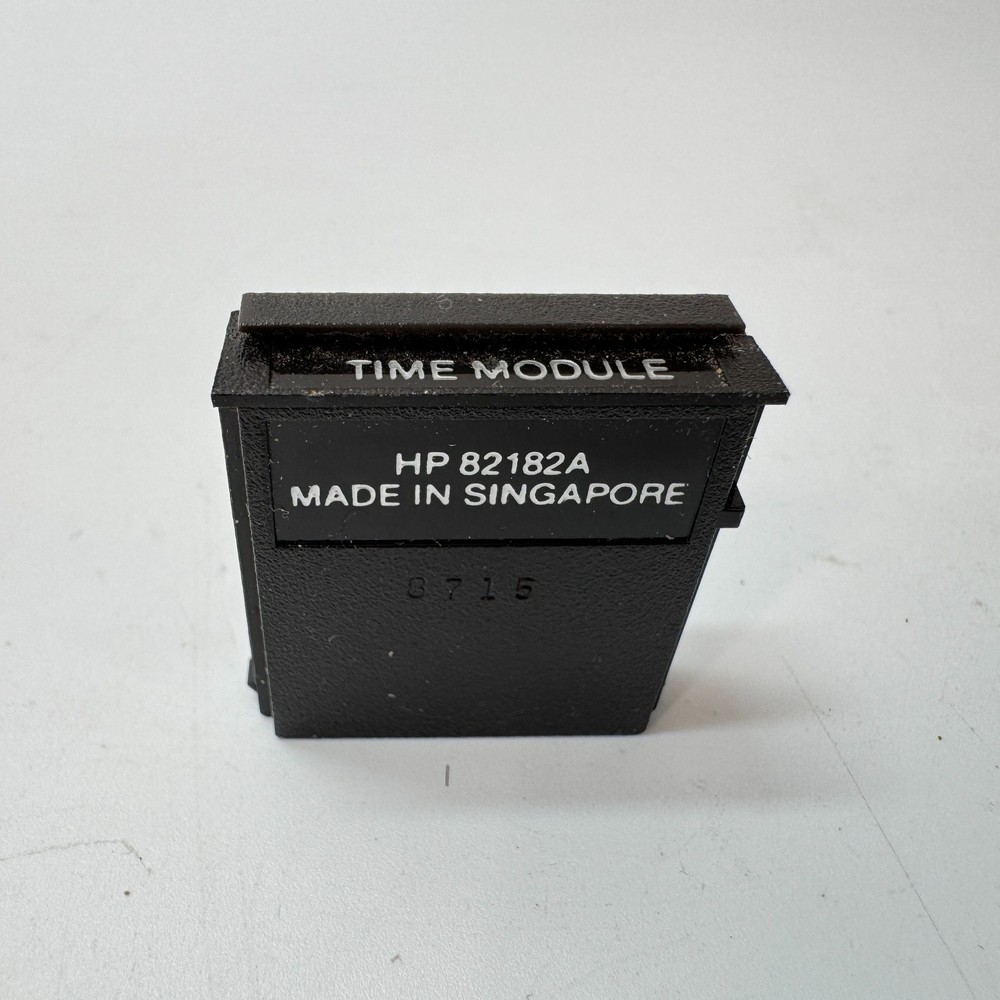 HP 82182A TIME Module for HP 41C / 41CV Calculators