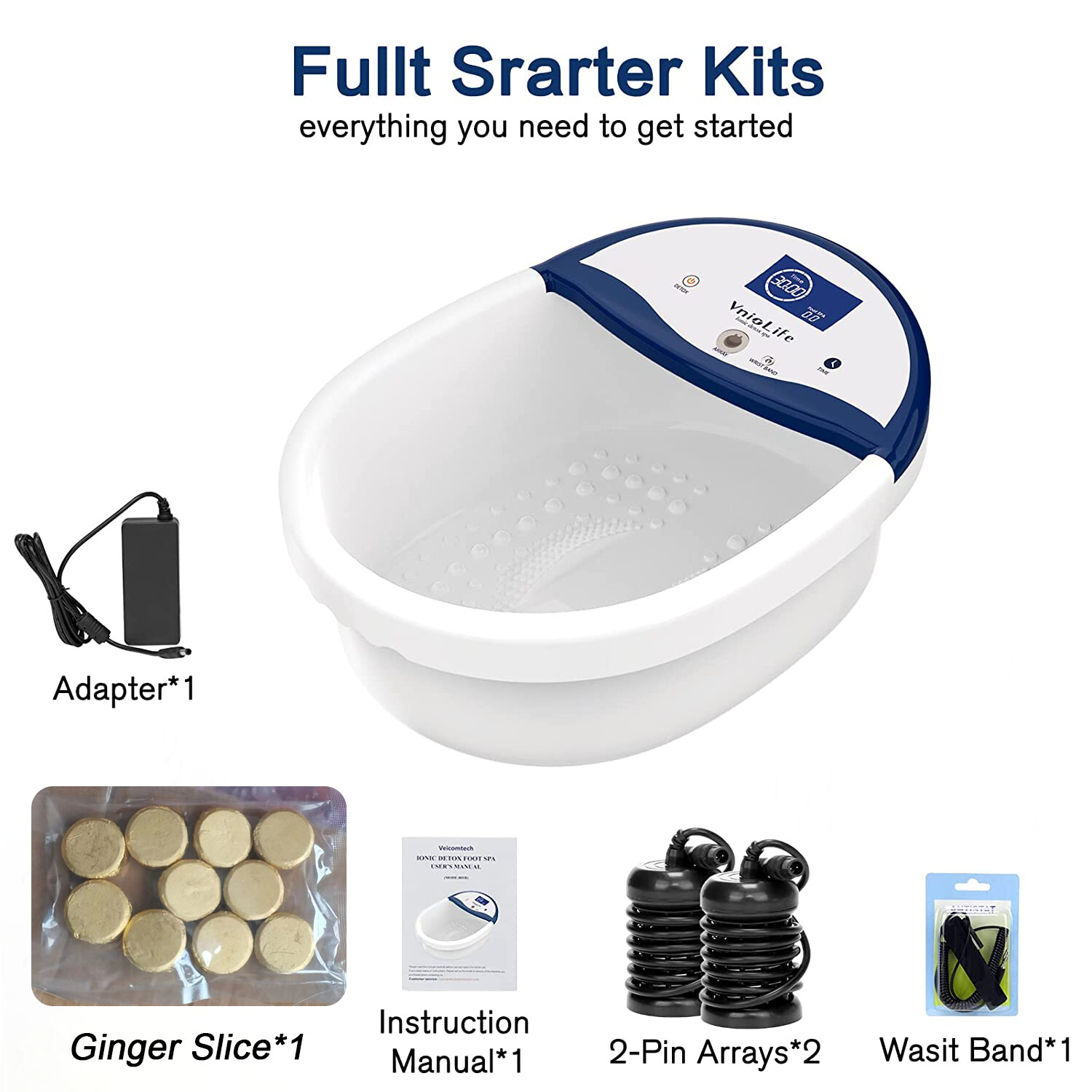 Ionic Foot Spa Bath Detox All-in-One Machine 2023 Ion Heavy Metal Detox System