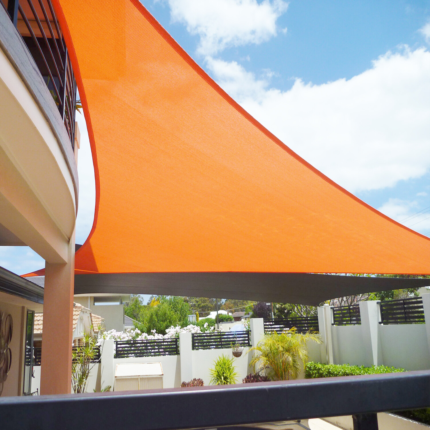 Sun Shade Sail Triangle Canopy Cover UV Block Sunshade Yard Deck Patio Outdoor