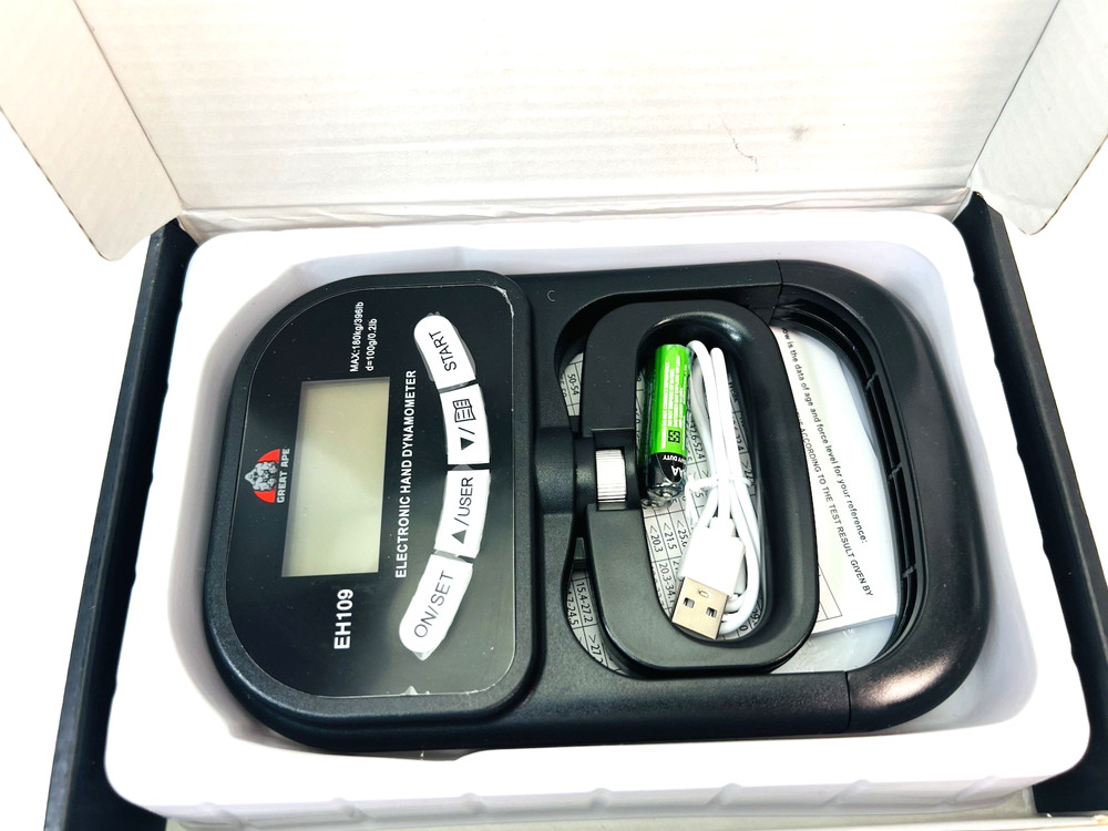 Great Ape EH109 Electronic Hand Dynamometer Grip Strength Tester