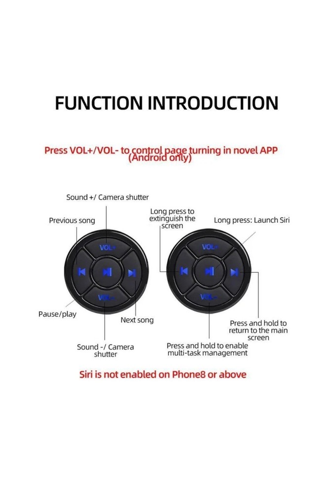 🇺🇸35 MM BLUETOOTH CONTROLLER FOR BICYCLES AND STEERING WHEELS 🇺🇸